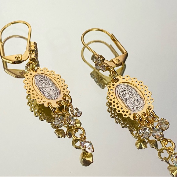 Our Lady of Guadalupe Earrings - Picture 5 of 5